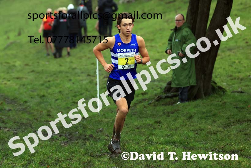 Junior Men and Masters Men 2023 NECAA Cross Country Relays, Thornley Hall Farm, Peterlee, County Durham. Photo: David T. Hewitson/Sports for All Pics